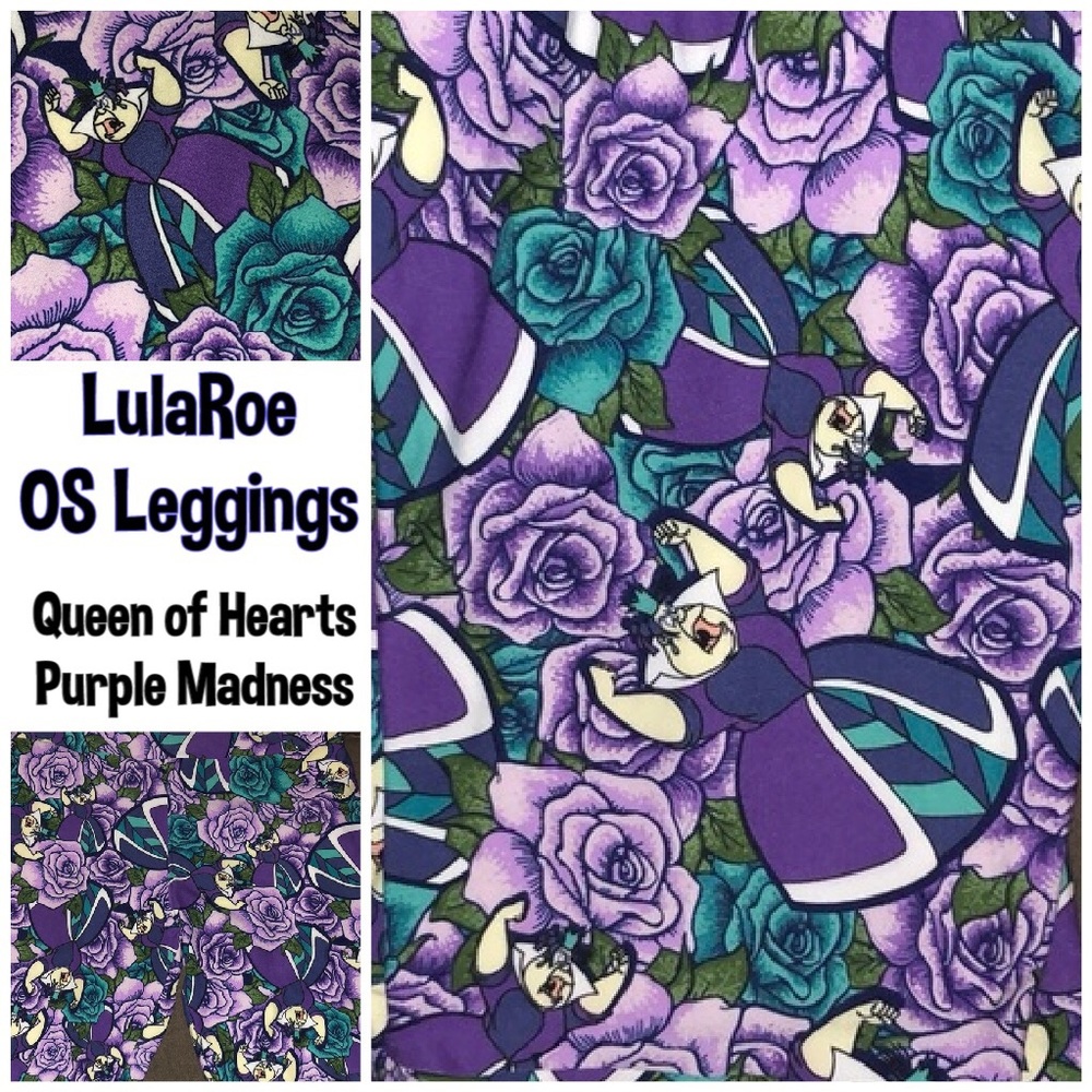 Lularoe OS Disney Alice Queen of Hearts ♥️🌹